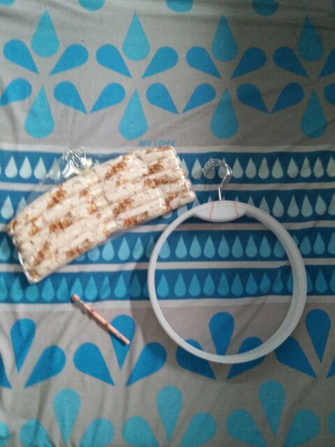 Hanger Busa Motif Display Gantungan Baju Kain Motif Nafisa [hbm]