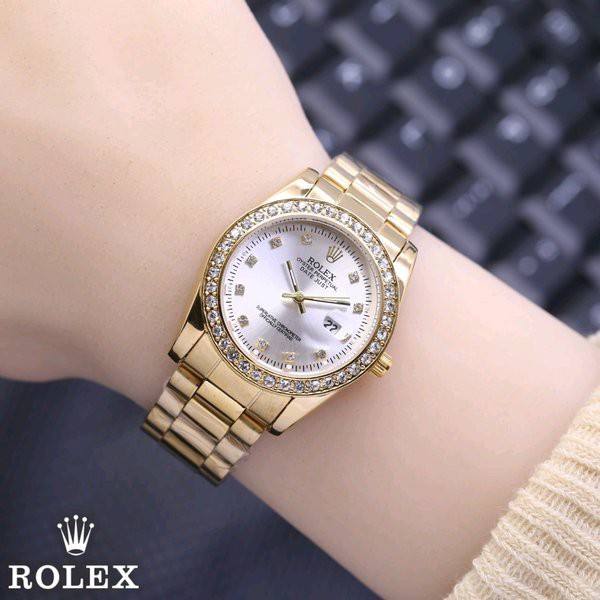 TERLARIS -  JAM TANGAN WANITA ROLEX PREMIUM