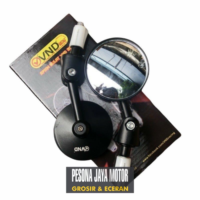 Spion Jalu Spion Bar End  Bulat Universal Nmax,Aerox,Pcx,Vario,Beat,Mio,Vespa,W175,Xabre,Vixion Dll - Goracing