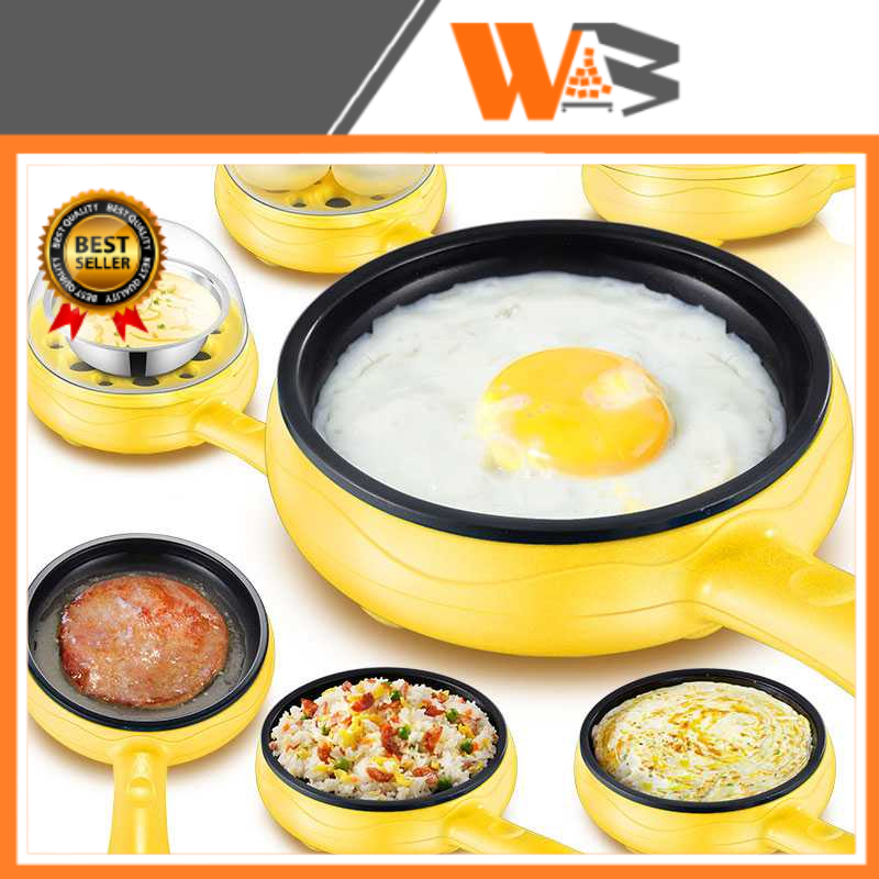 COD Panci Elektrik Pancake Egg Boiler Frying Pan / Panci Elektrik Teflon Serbaguna / Panci Elektrik Multifungsi