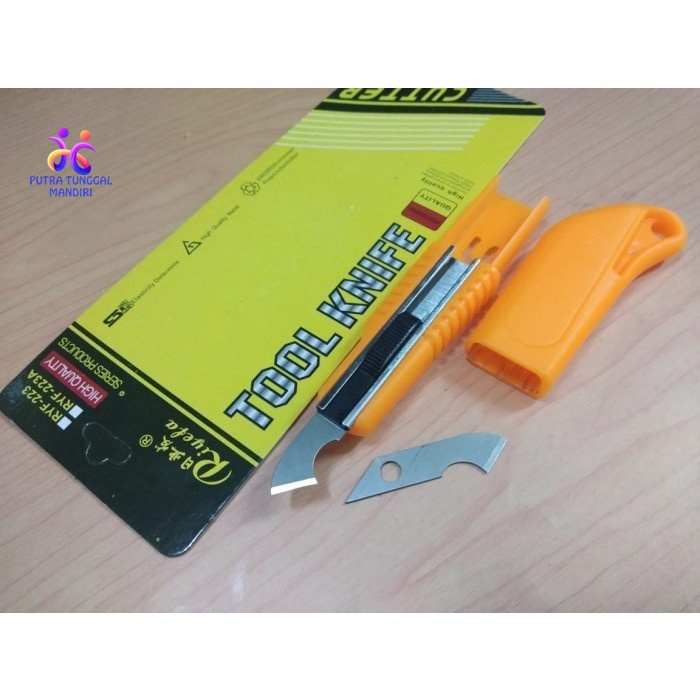 

PTM - Pisau Cutter Alat Potong Akrilik Acrylic Mika RIYELA Model Tajima