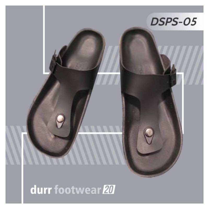 Sandal Jepit Pria Kulit, Sandal pria kekinian, Sandal durr footwear original handmade