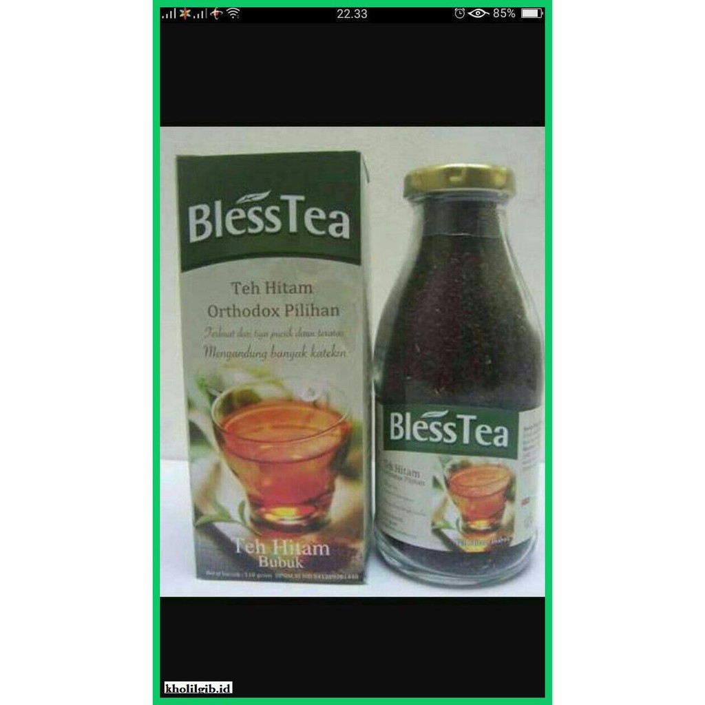 

lanoisidartdrink- blesstea / bless tea / tea / teh hitam 110gram original -asliii-bngittt.