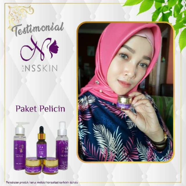 PAKET PELICIN NEW NS SKIN PUTIH GLOWING