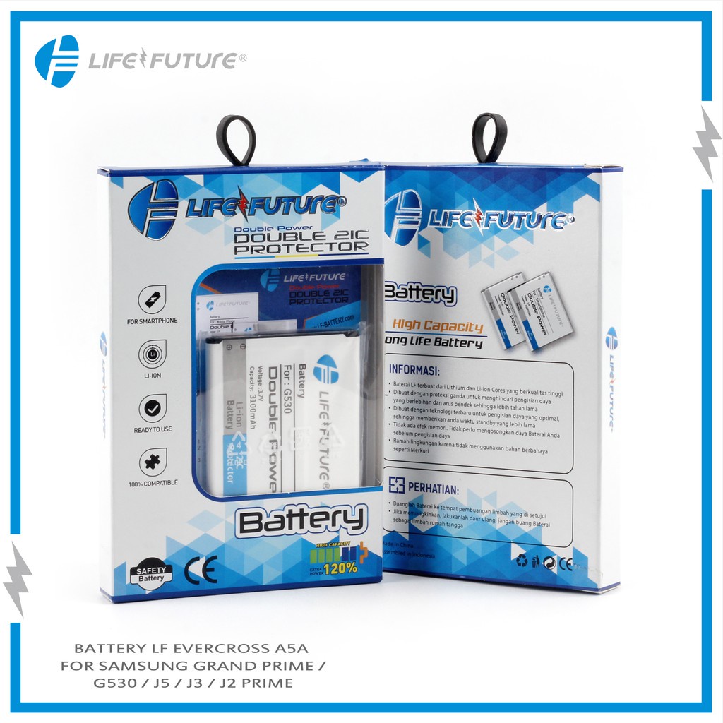 Battery / Batrai / Baterai Samsung Grand Prime / G530 / J5 / J3 /J2 Prime / A2 Core Life Future
