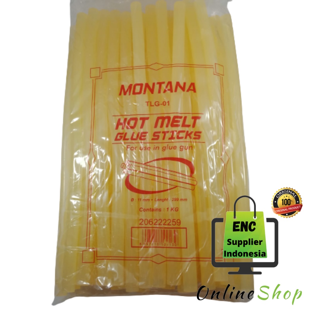 

1 kg isi lem bakar tembak kecil refill lem glue gun kiloan per pak - enc.sup