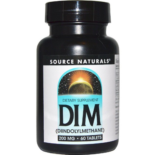 Source Naturals DIM Diindolylmethane 200 mg 60 Tablets Source Natural DIM