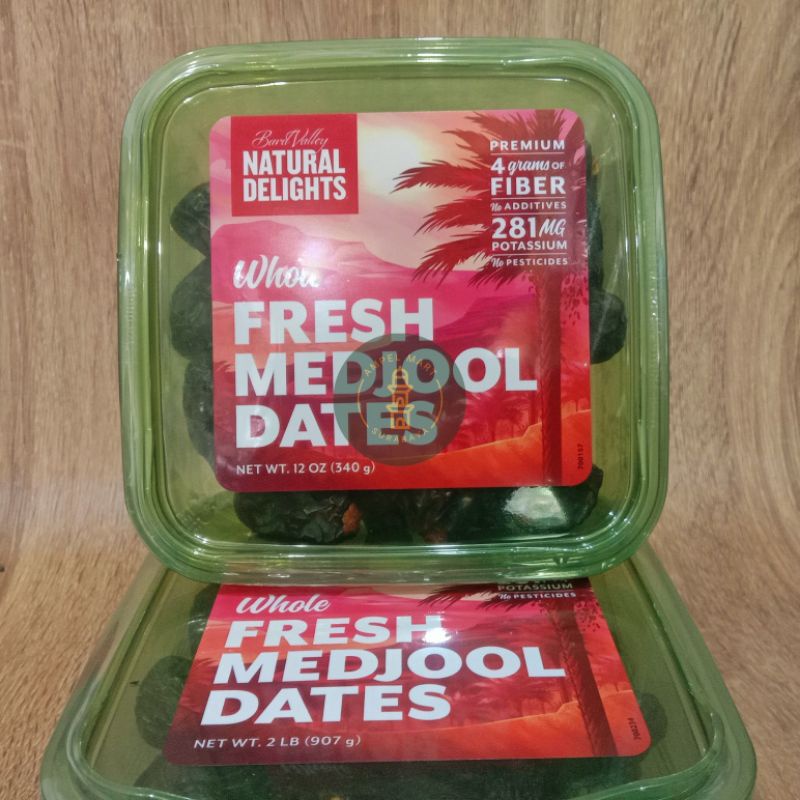 BERSEGEL RESMI Kurma Medjool 304gr Kurma Medjool California 304 Original Medjool Fresh Dates Kurma Medjoul 304gr Original Kurma Medjool Valley