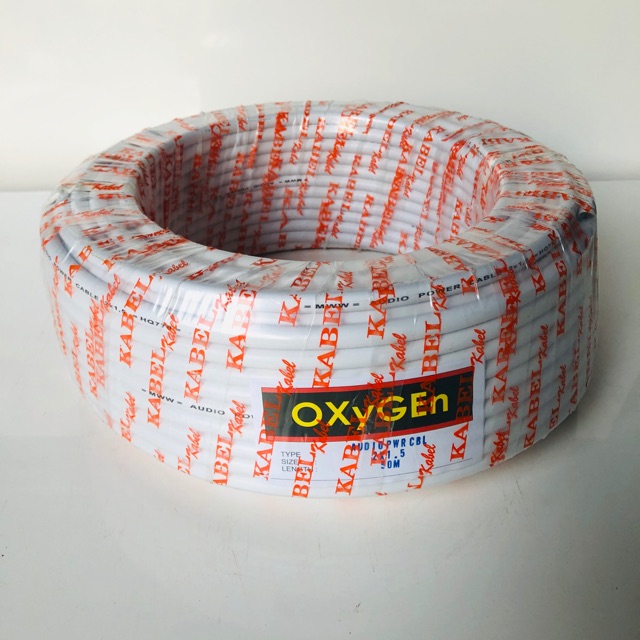 KABEL LISTRIK 2 x 1,5mm OXYGEN/KABEL LISTRIK ISI 2 KABEL