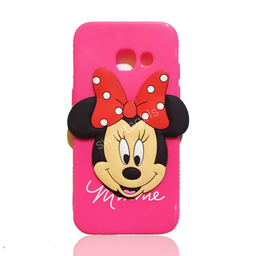 Casing Jelly Timbul -  Karakter Disney untuk Samsung Galaxy A3 (2017) / A320 - Samsung Galaxy A5 (2017) / A520 - Samsung Galaxy A7 (2017) / A720 - Case silikon jelly 3D - Rubber Case