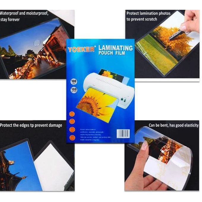 

Plastik Laminating F4 Joyko 100 Micron Anti Dust