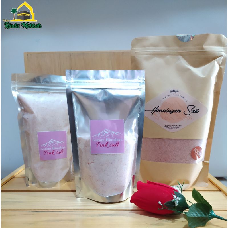 

Garam Himalaya Pink Salt garam dapur warna merah muda