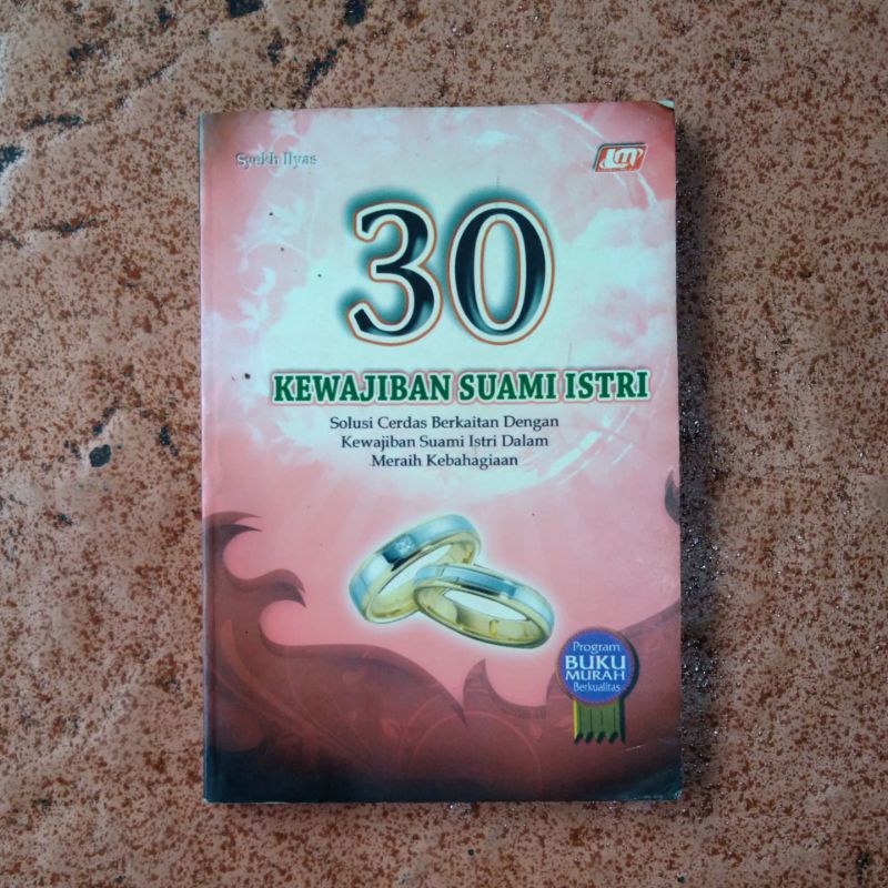Buku 30 Kewajiban Suami Istri Buku Bekas