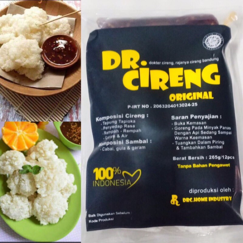

Frozen Bandung | Cireng rujak best seller isi 12