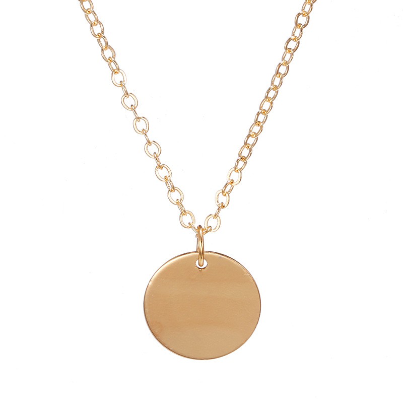 Kalung fashion wanita korea merek bulat impor kalung murah