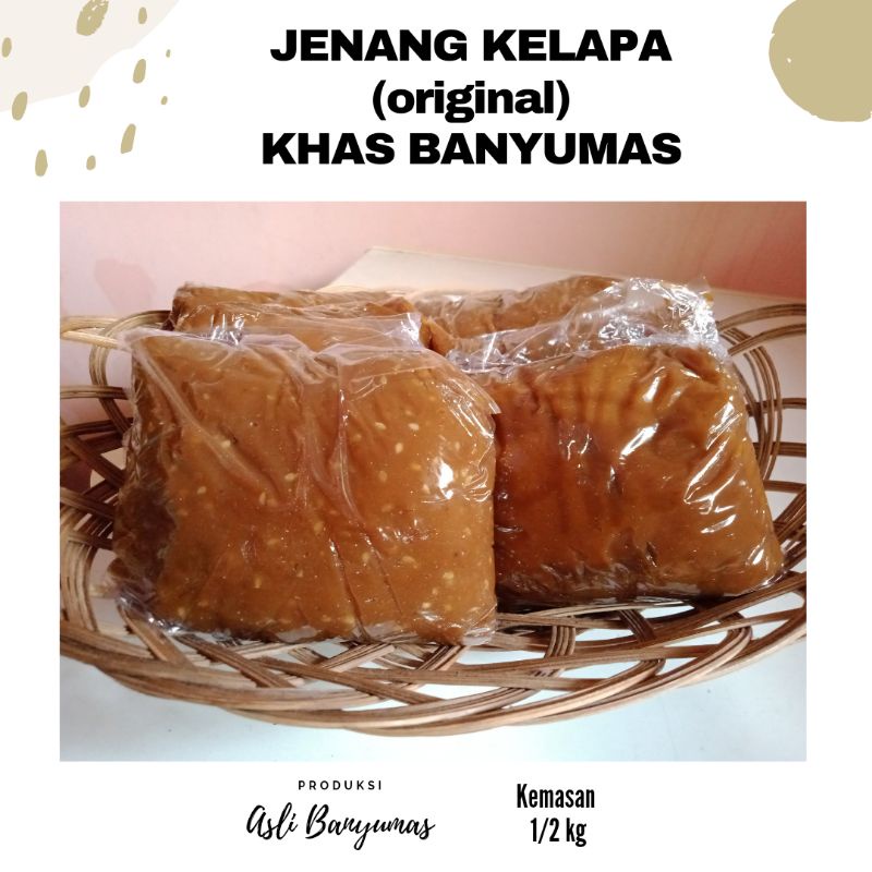 

(1/2kg) JENANG DODOL JENANG GULA JAWA KELAPA | KHAS BANYUMAS | HARGA TERJANGKAU | FREE GIFT MIN. BELANJA 50K (all item)