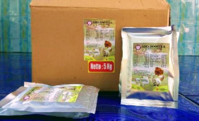 VITA BOOSTER, Vitamin Plus Herbal untuk Sapi/Kerbau/Domba/Kambing