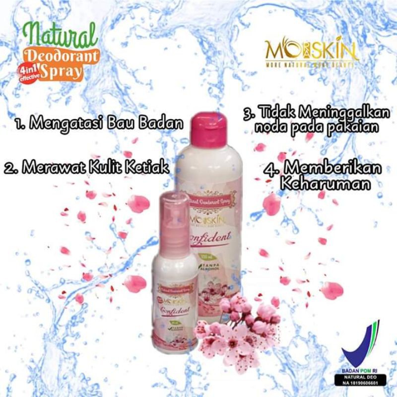 Refill Deodorant Spray Moraskin VCO