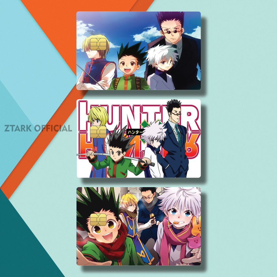 STICKER FLAZZ POPULER PALM HUNTER X HUNTER 8RPZB/LVMSI/ COVER KARTU POPULER ANIME KILLUA HUNTER X HU