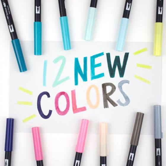 

NEW COLORS ! Tombow Dual Brush Pen (LIMITED EDITION)