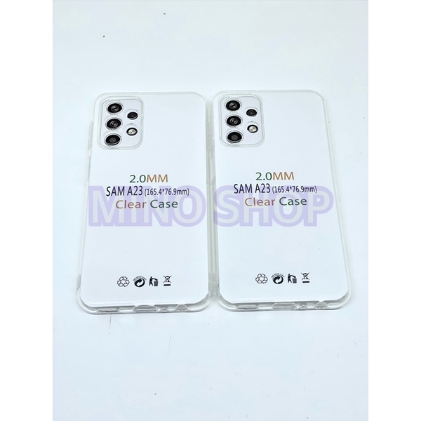 SOFTCASE TRANSPARAN SAMSUNG A23 PREMIUM CLEAR SOFTCASE