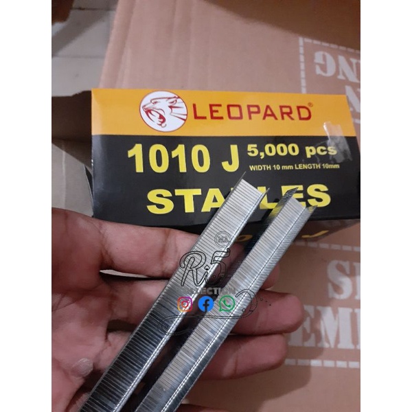 

REFILL ISI STAPLE GUN J1010 LEOPARD 5000PCS