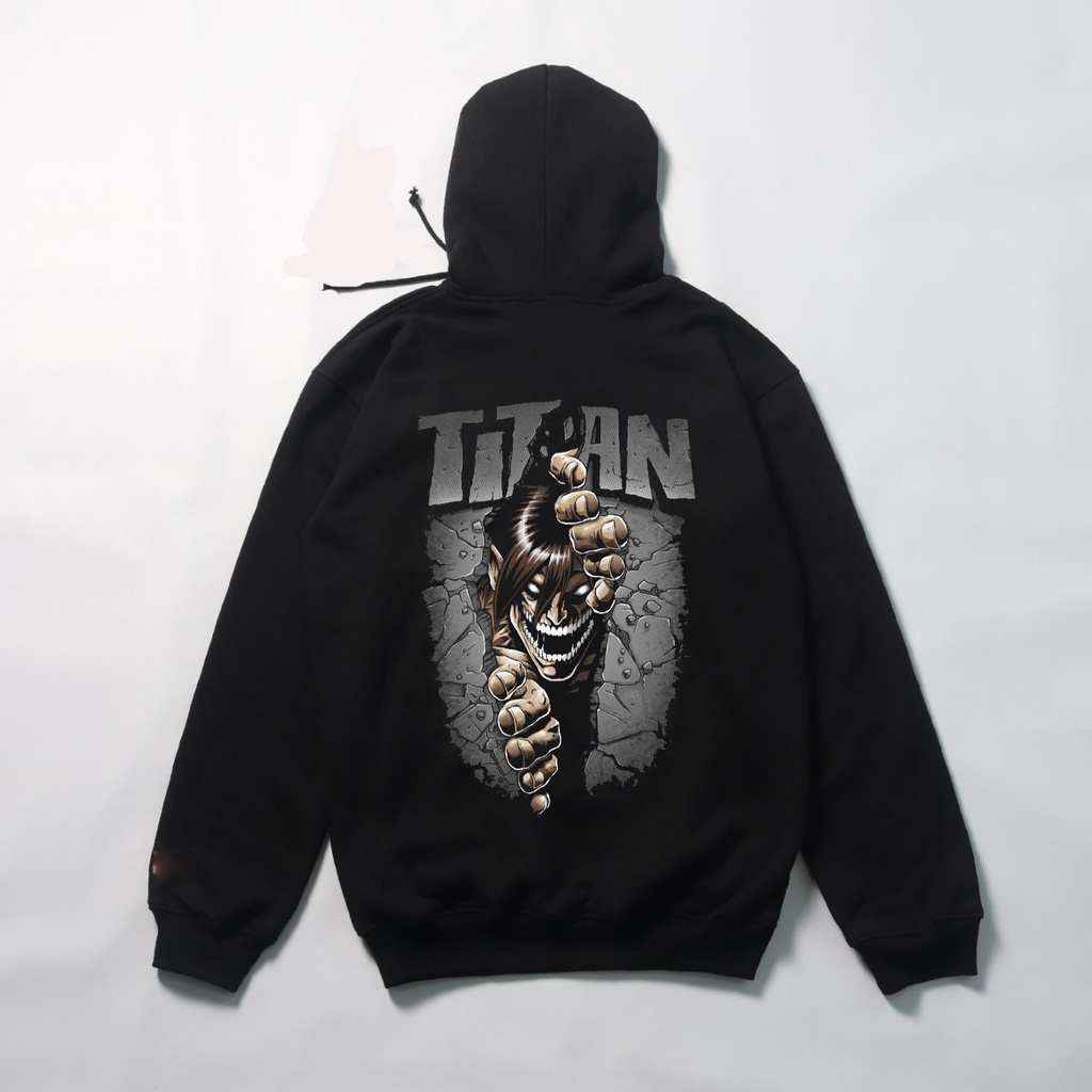 JAKET HOODIE PREMIUM ATTACK ON TITAN - HOODIE ANIMASI ATTACK ON TITAN