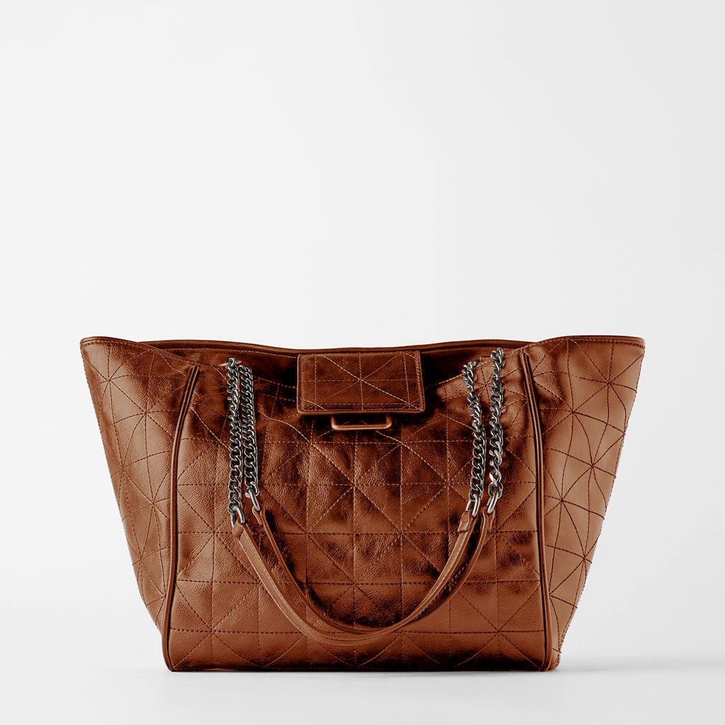 PROMO TERBARU Tas Wanita Tiara Totebag Wanita Sintetis Tali Mix Rantai Tas Kerja Besar Kantor