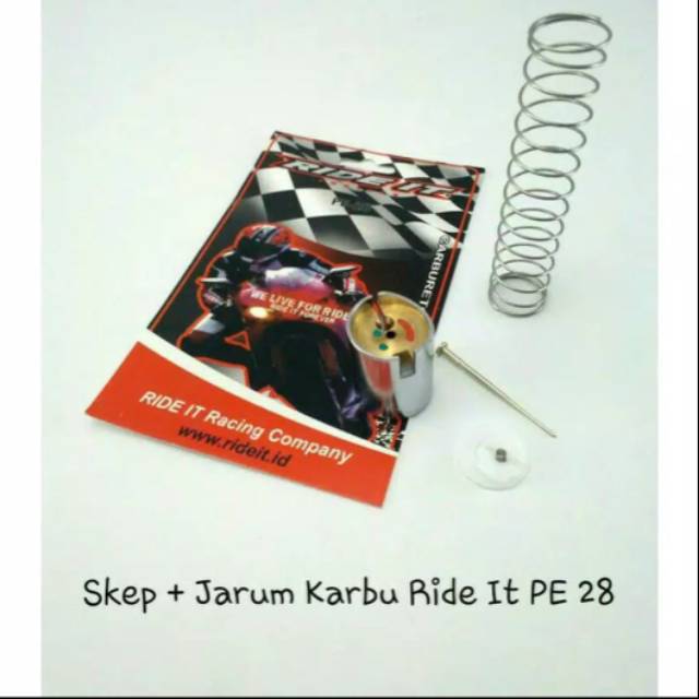 Skep PE28 / jarum skep PE28 / skep karbu PE 28 / per skep PE28 Kuningan rideit