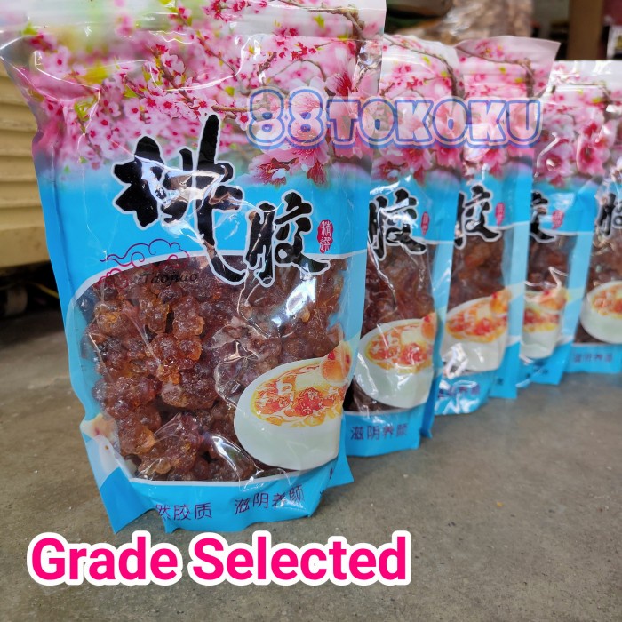 

Peach gum tao jiao 500 gr (BERKUALITAS)