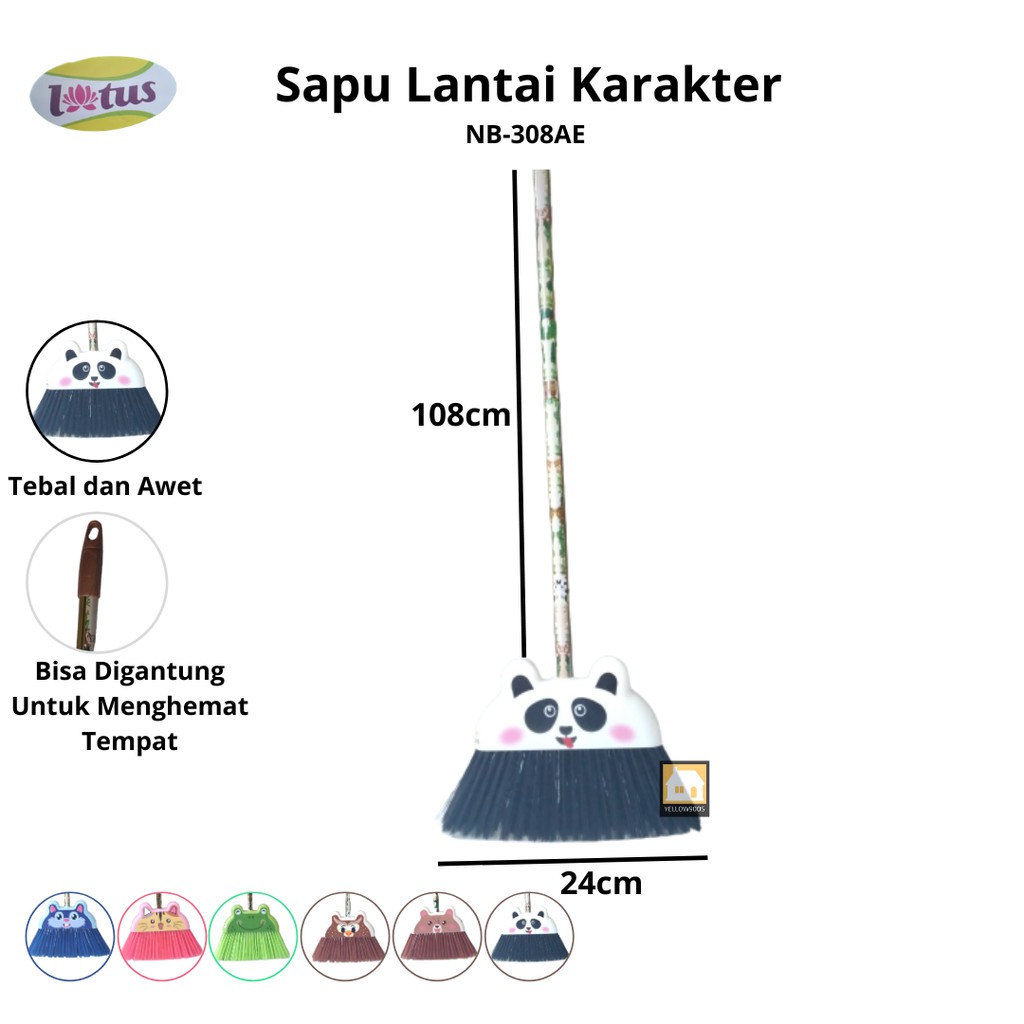 Lotus Sapu Lantai Karakter NB-308AE