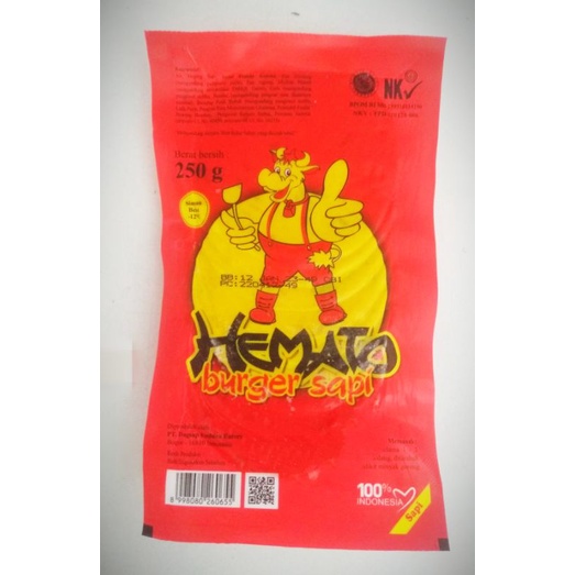 

HEMATO BURGER SAPI 250 GR