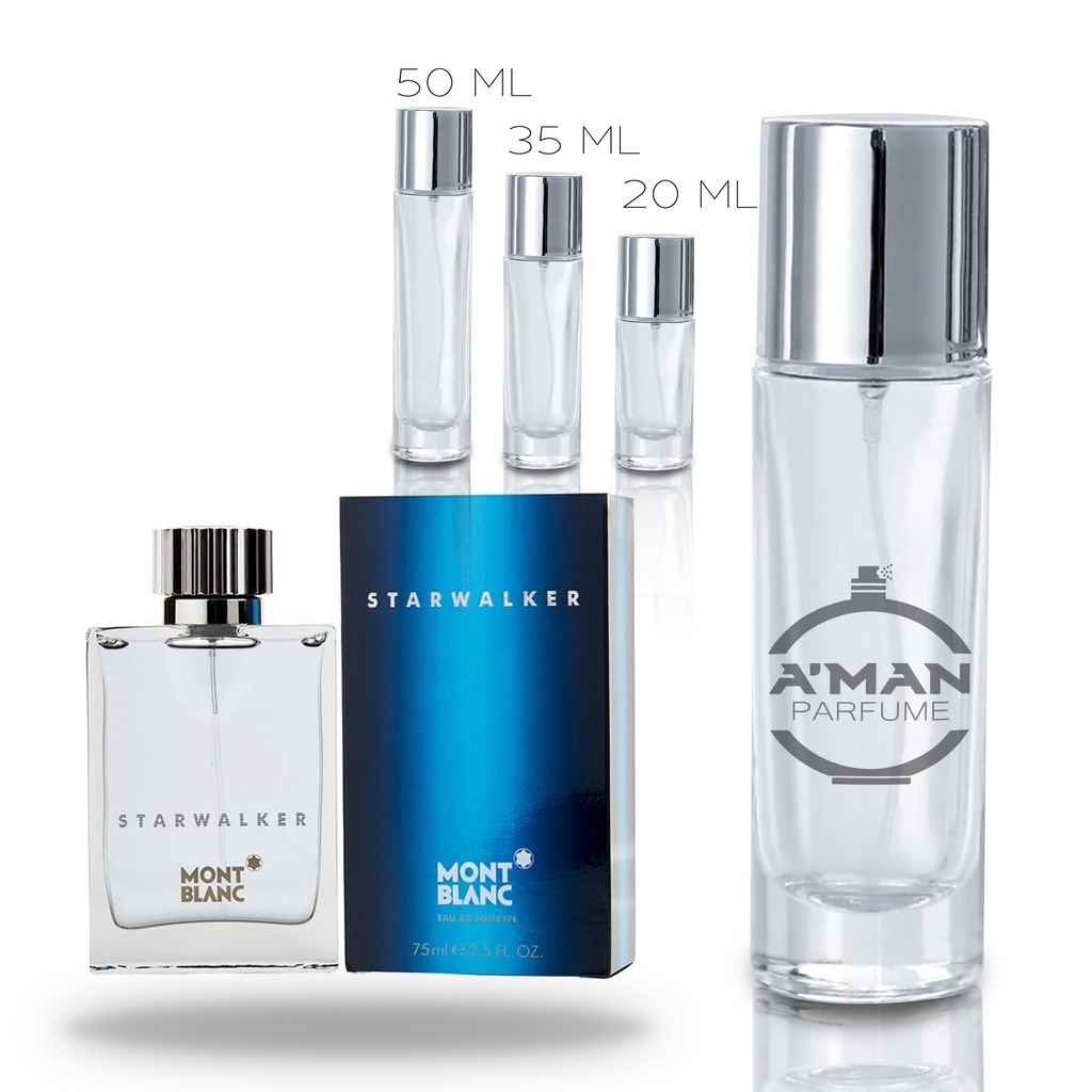 PARFUM REFIL MONT BLANC STALWALKER PARFUM AROMA ORIGINAL TAHAN LAMA