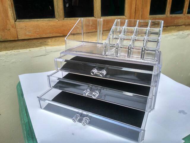 Acrylic Cosmetic Organizer (Tempat Make Up)