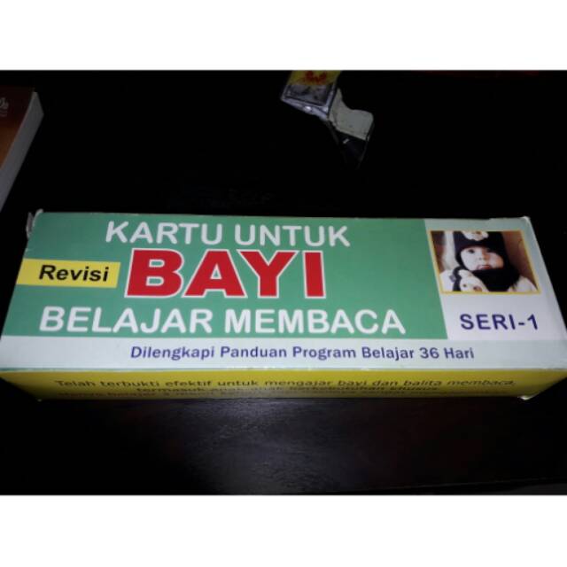 KARTU UNTUK BAYI BELAJAR MEMBACA SERI-1 REVISI