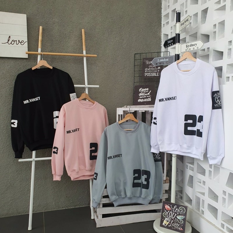 MR Vanset / Sweater Unisex Termurah / Sweater Termurah / Dailylook