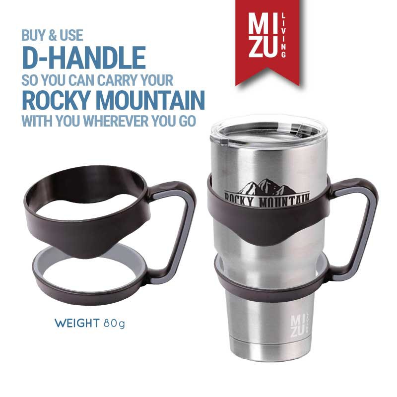 MIZU ROCKY MOUNTAIN Thermos Tumbler 900ml Hot &amp; Cold Water Stainless Steel Cup Coffee Mug Cold Cup