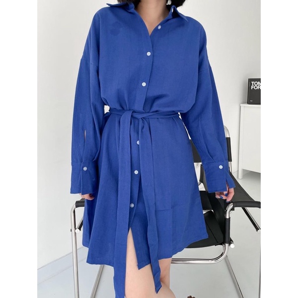 Hana ShirtDress tunik Oversize busui friendly