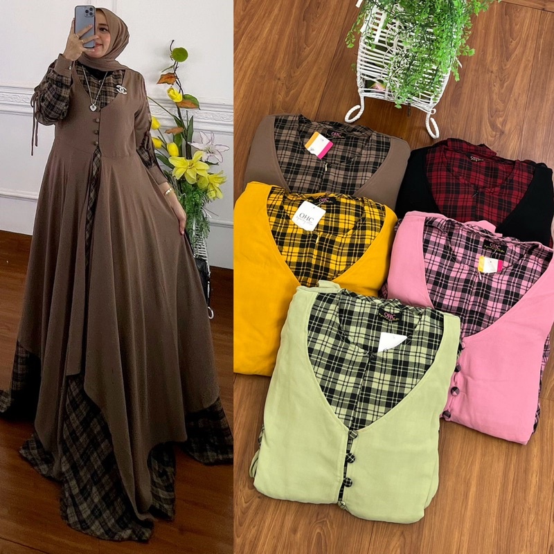 DRESS ALYSSA KOTAK PREMIUM