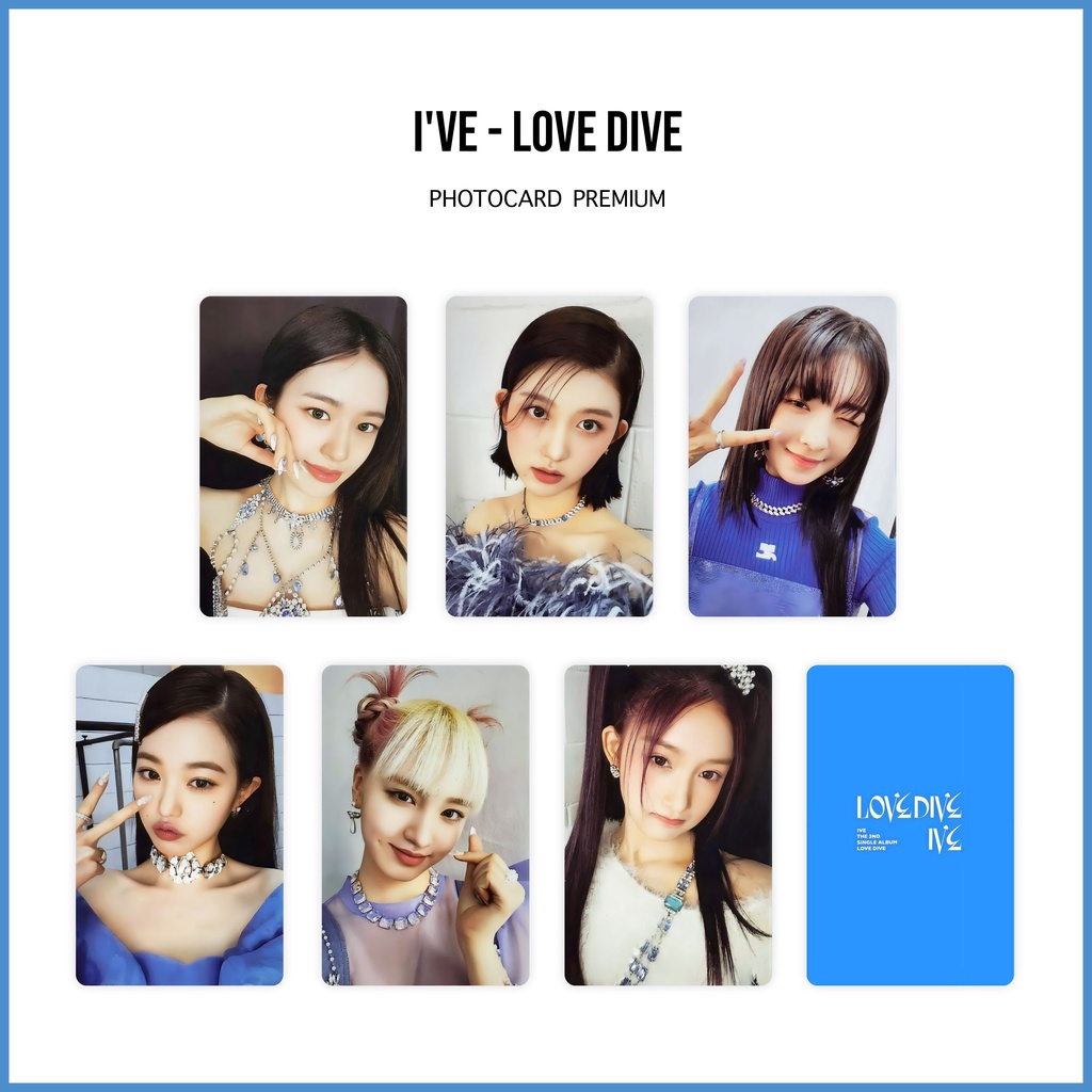 [SET] Photocard Ive Love Dive