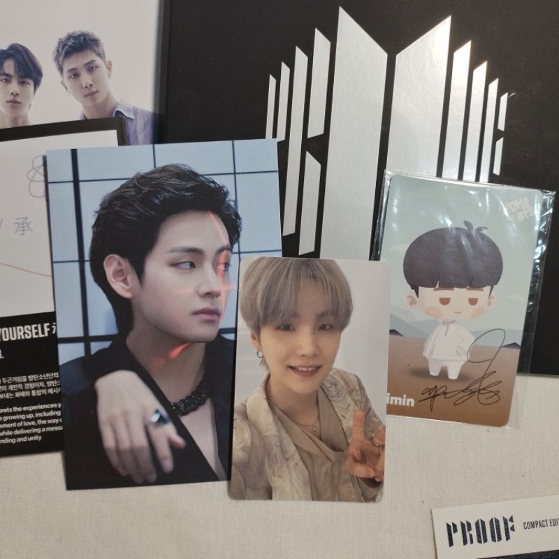 BTS PROOF UNSEALD FULLSET TAEHYUNG YOONGI