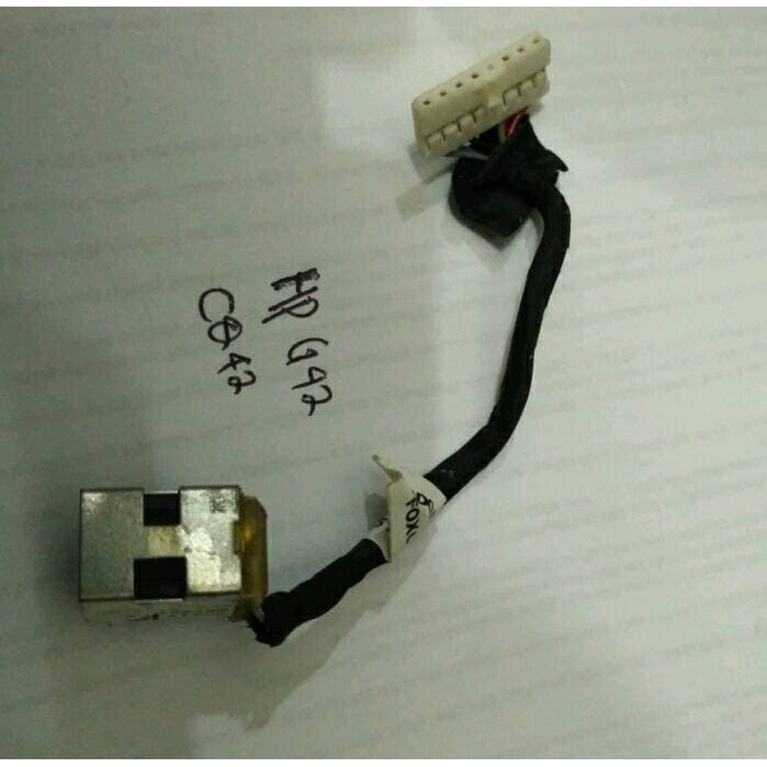 Kabel DC  Kabel Power dari Charger ke Motherboard HP G4 Compaq CQ42