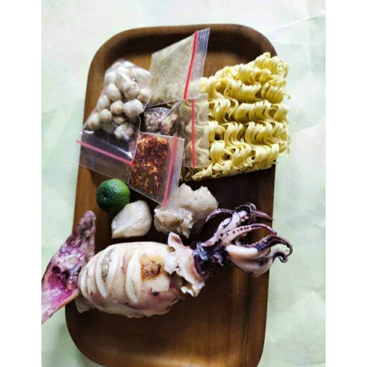 

bakso cumi kering