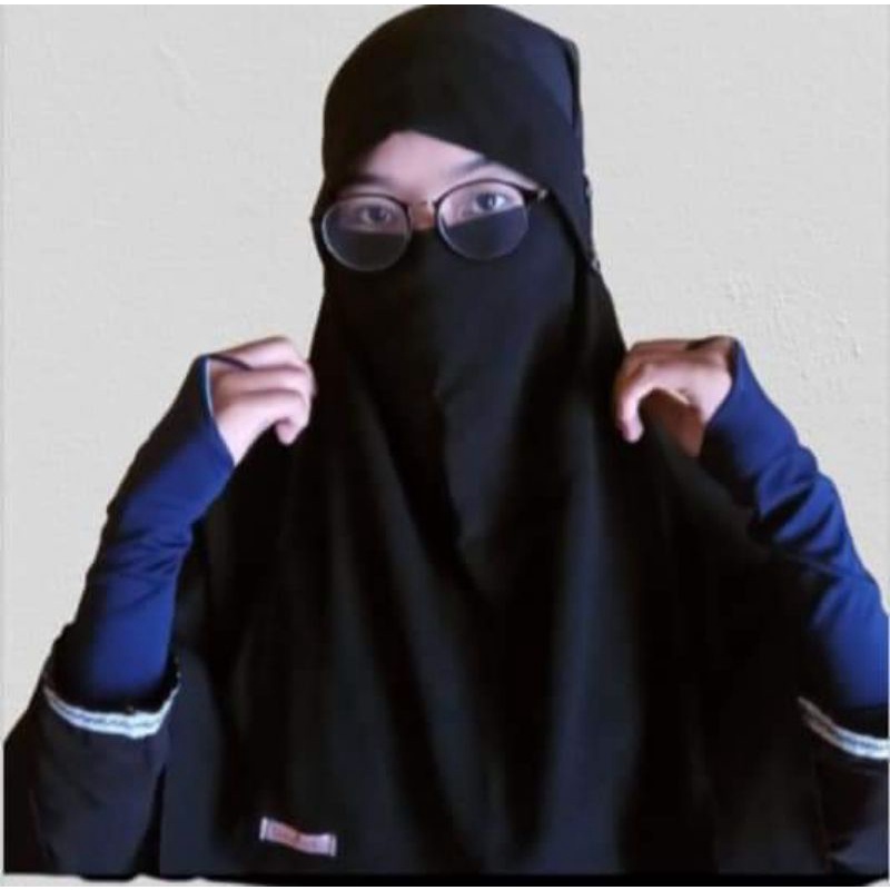 Cadar poni kancing siffon