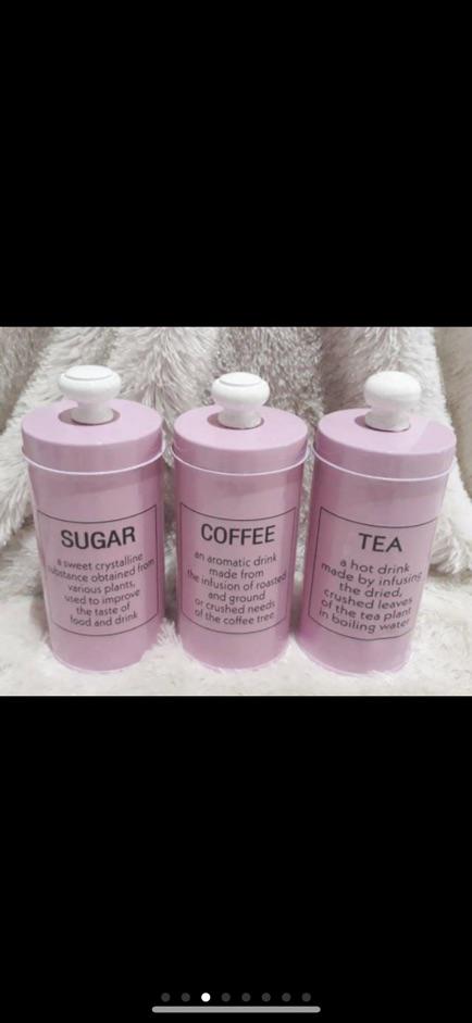 Set Toples Tea Coffee Sugar ( Request Warna )