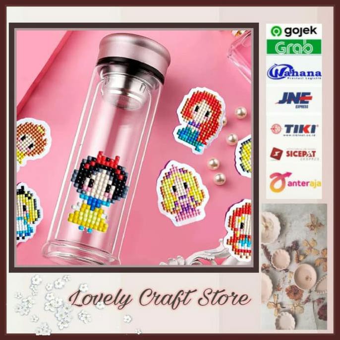 

10PCS/SET STIKER CHILDREN DIAMOND PAINTING STICKER DIY PRINCESS 08