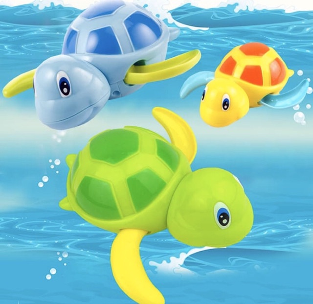 IQ Angel TURTLE Water / Bath Toys - Mainan Bak Mandi / Spa Kolam Kura Kura Air Lucu IQangel BPA FREE