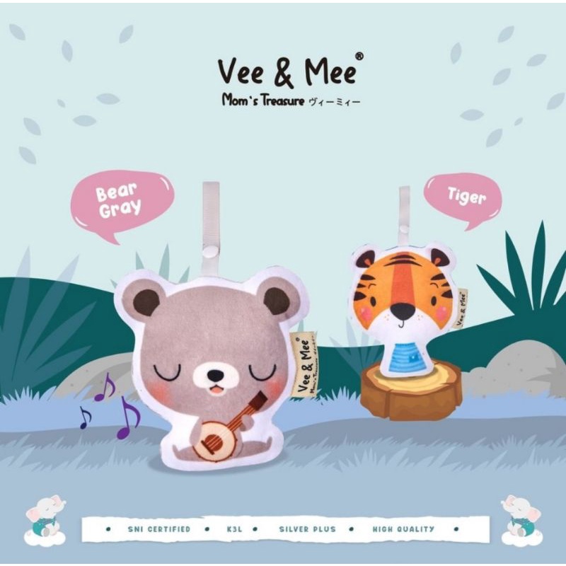 Vee &amp; Mee Minky Doll - Boneka Gantungan Stroller/Box Bayi