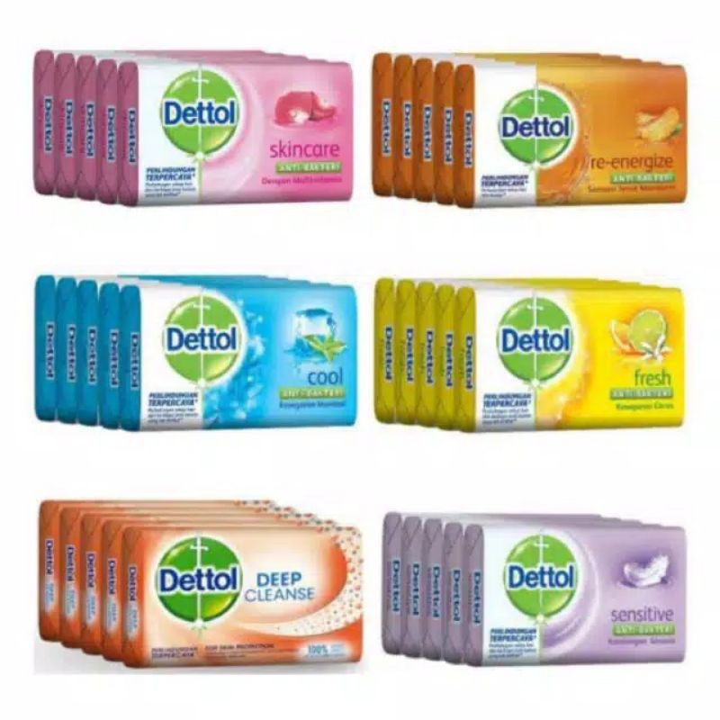 Dettol Bar Soap (Isi 5)