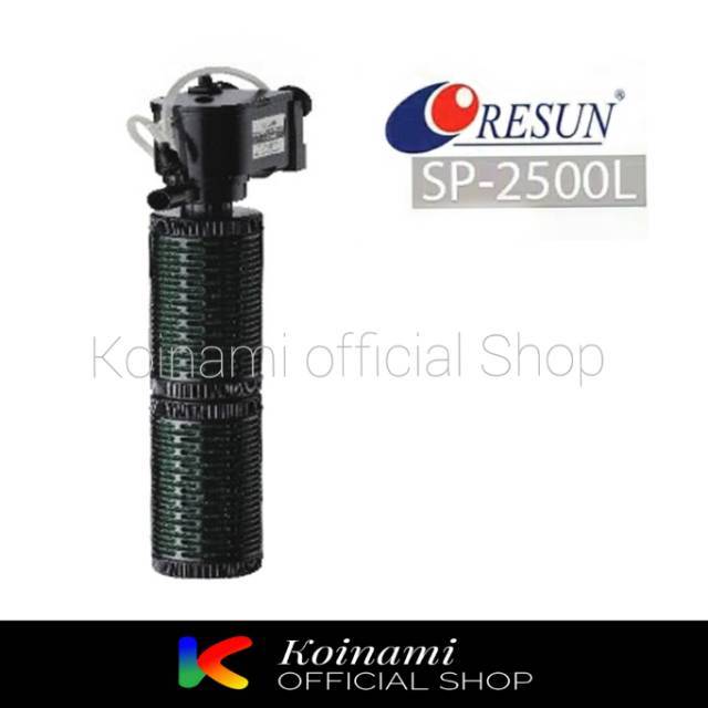 RESUN SP-2500 L / poma sirkulasi air kolam ikan koi / aquarium aqua scape / 1400 liter 18watt